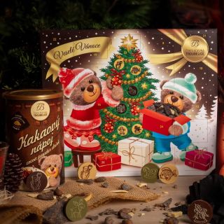 Čím potěšit děti na Mikuláše? ✨ Přece kvalitními dobrotami! 🍫 🎄 Čokoládový adventní kalendář – 24 ručně vyrobených...